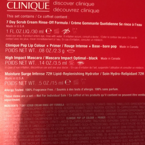 Clinique discovery kit - Picture 2 of 5
